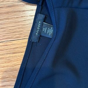 Flowy v-neck and v-back top